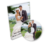 DVD haute définition du reprotage photo de tout le mariage